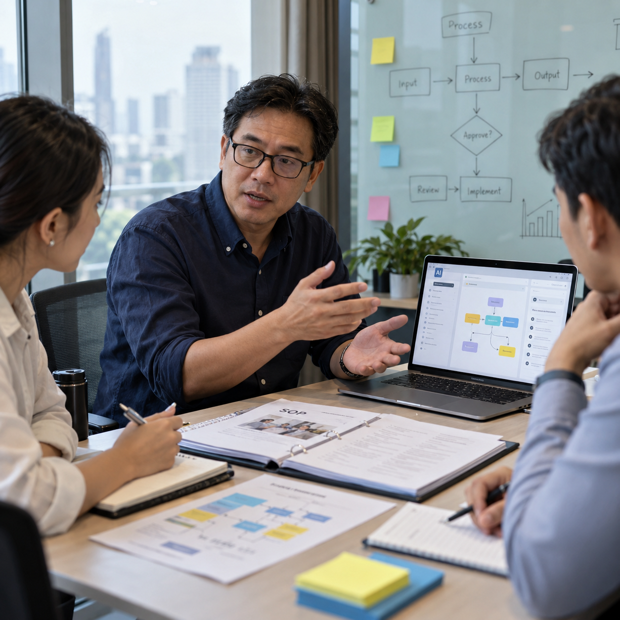 เทคนิคใช้ AI เขียน SOP และคู่มือการทำงานให้เสร็จในวันเดียว: เปลี่ยนความรู้ในหัวพนักงานให้เป็นระบบขององค์กร