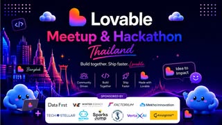 Lovable Meetup & Hackathon Thailand 2026 — From Idea to Live Website: Build Your Own Website and Backend System ภาพที่ 2